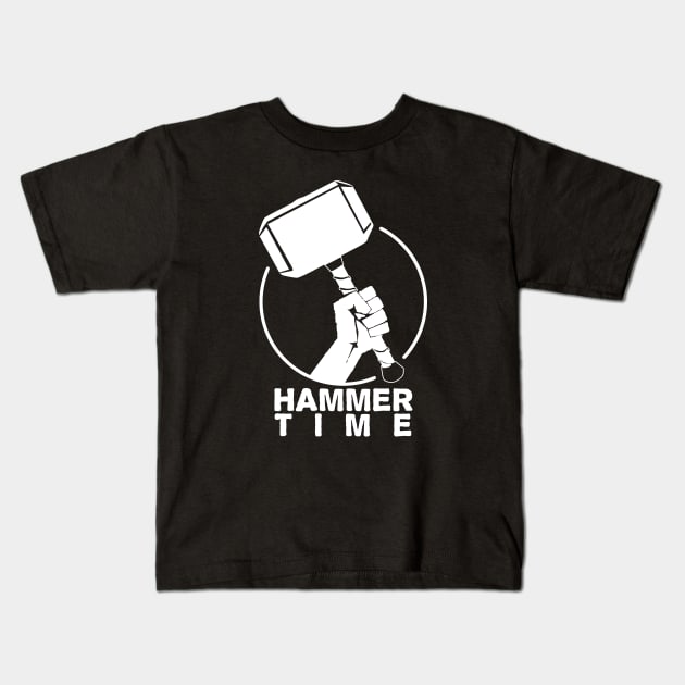 Hammer Time Thor Kids T-Shirt by TMBTM